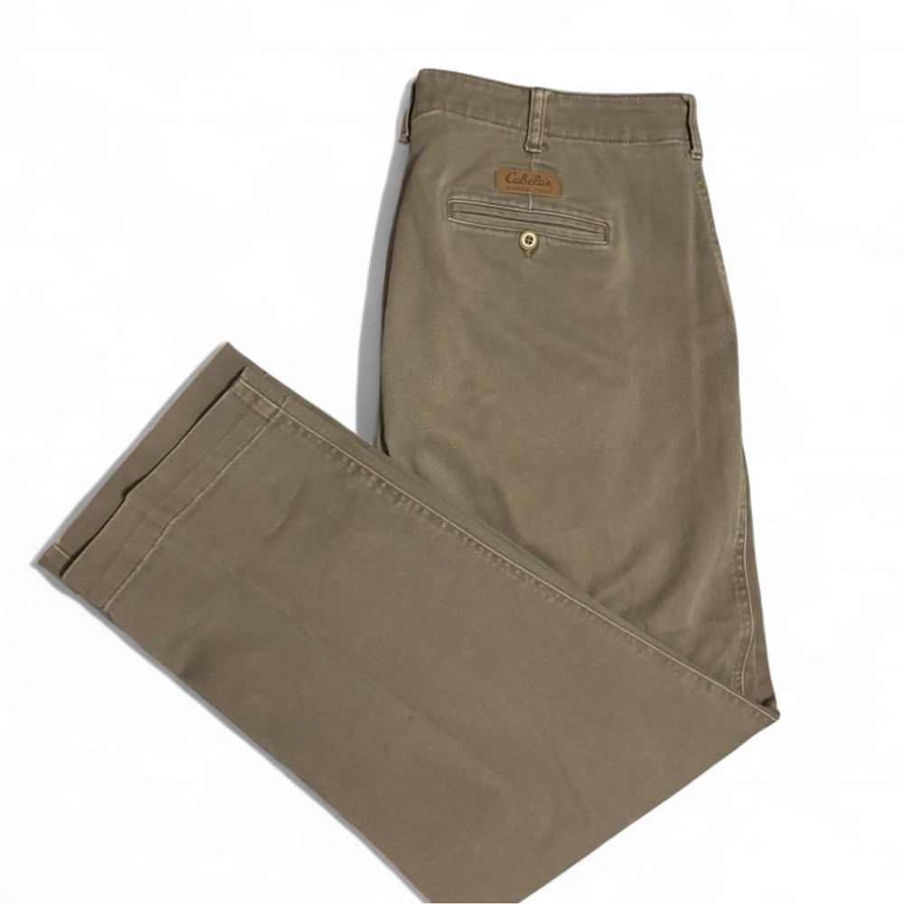 Cabela's Tan Chinos Timeless Cotton pants